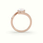 Oval Solitaire Engagement Ring — Rose Gold