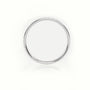 Princess Cut Diamond Channel Setting Eternity Wedding Band — White Gold