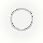Round Cut Diamonds Scallop-Setting Eternity Wedding Band — White Gold