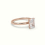 Radiant Solitaire Engagement Ring — Rose Gold