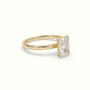 Radiant Solitaire Engagement Ring — Yellow Gold