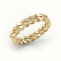 Cuban Plain Ring 5Mm — Yellow Gold