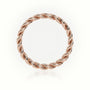 Cuban Plain Ring 5Mm — Rose Gold