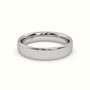 Classic Profile E Wedding Ring — White Gold