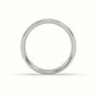 Classic Profile E Wedding Ring — White Gold