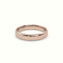 Profile F Wedding Ring — Rose Gold