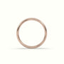 Profile F Wedding Ring — Rose Gold