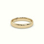 Profile F Wedding Ring — Yellow Gold