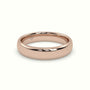 Profile F Wedding Ring — Rose Gold