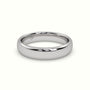 Profile F Wedding Ring — White Gold