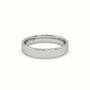 Comfort Fit Classic "Her" Wedding Band — White Gold
