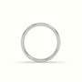 Comfort Fit Classic "Her" Wedding Band — White Gold