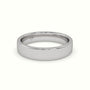 Comfort Fit Classic "Her" Wedding Band — White Gold