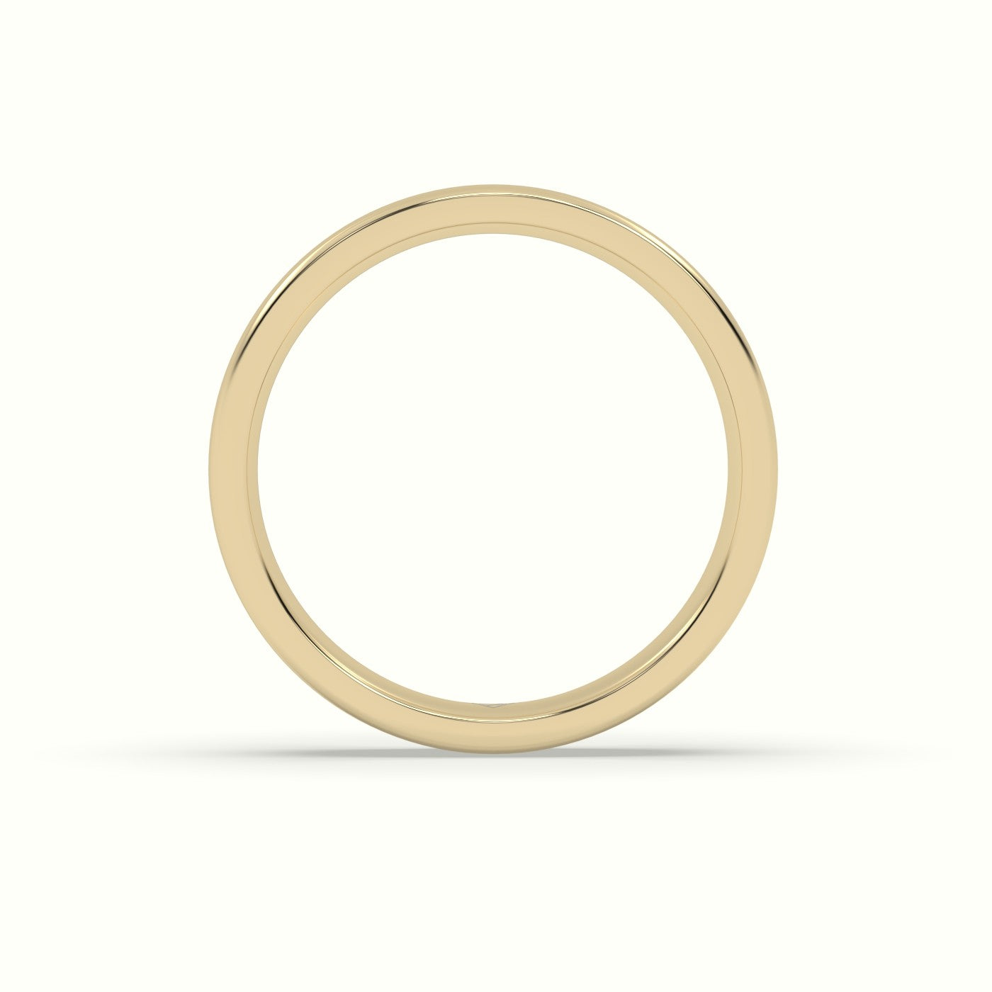 Comfort Fit Classic "Her" Wedding Band — Yellow Gold