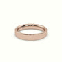 Time Honoured Heavy Weight Flat D Court Women'S Wedding Band — Rose Gold