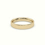 Time Honoured Heavy Weight Flat D Court Women'S Wedding Band — Yellow Gold