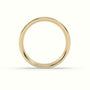Time Honoured Heavy Weight Flat D Court Women'S Wedding Band — Yellow Gold