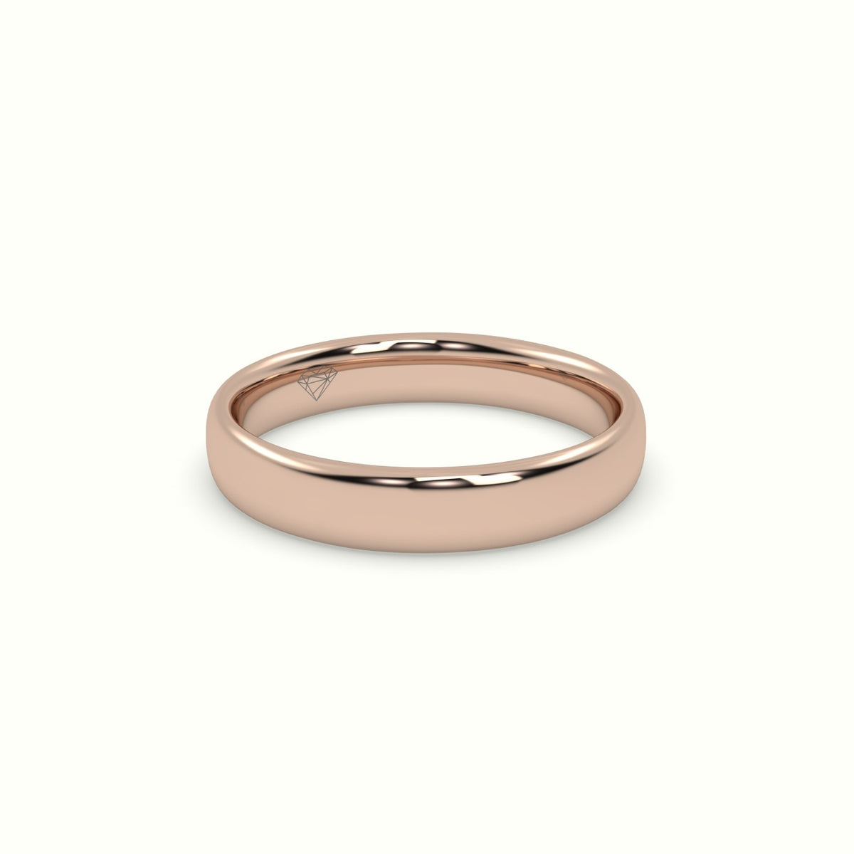 Classic Wedding Band — Rose Gold