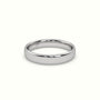Classic Wedding Band — White Gold