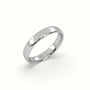 Classic Wedding Band — White Gold