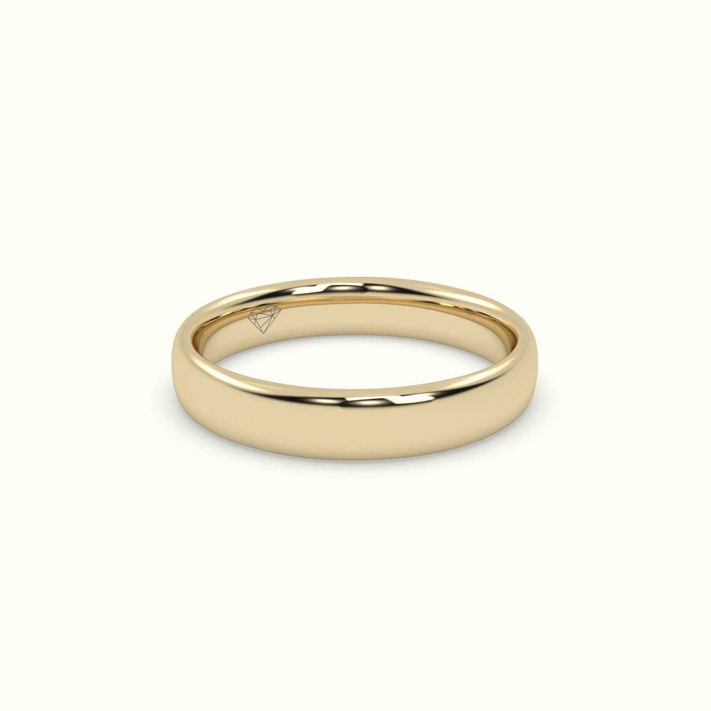 Classic Wedding Band — Yellow Gold