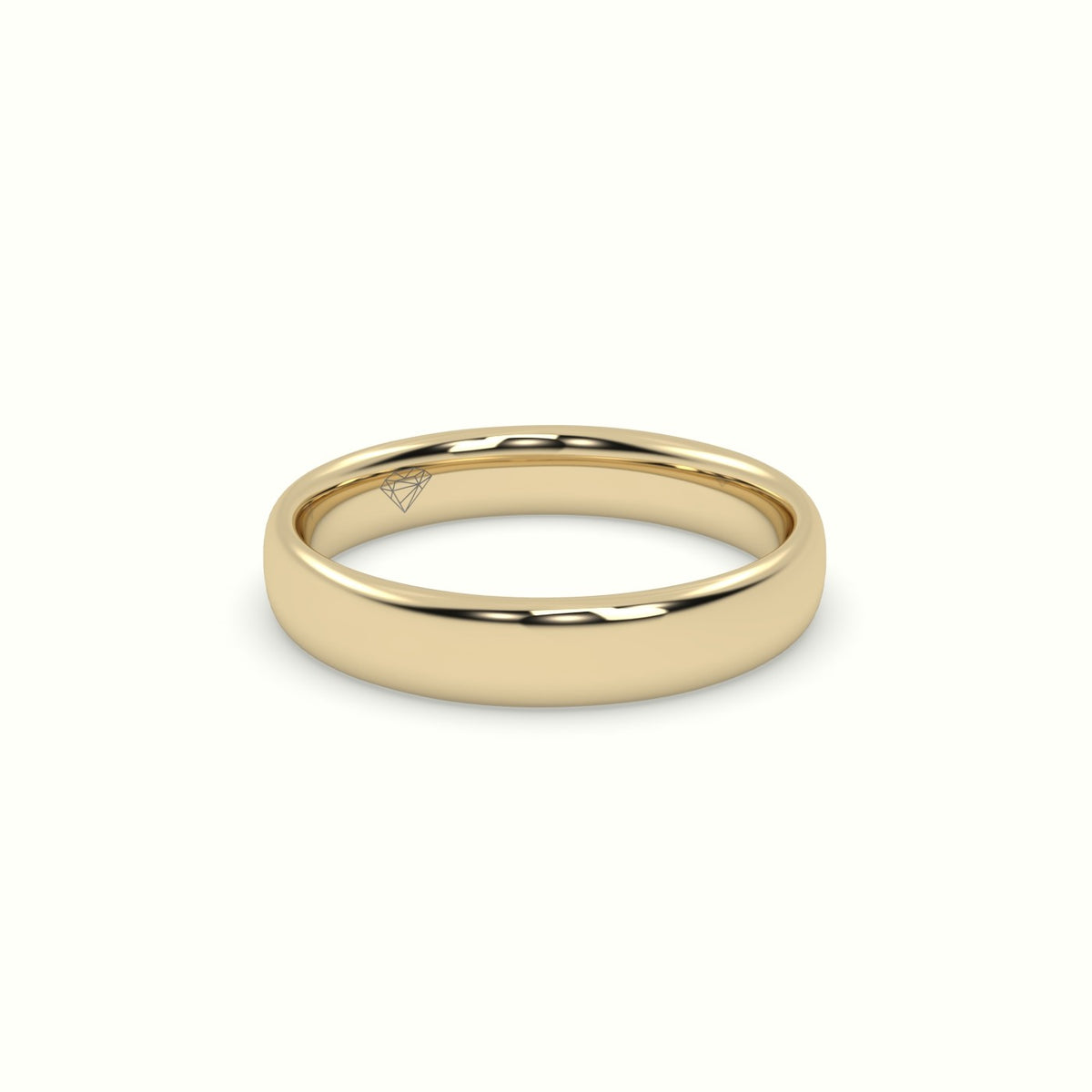 Classic Wedding Band — Yellow Gold