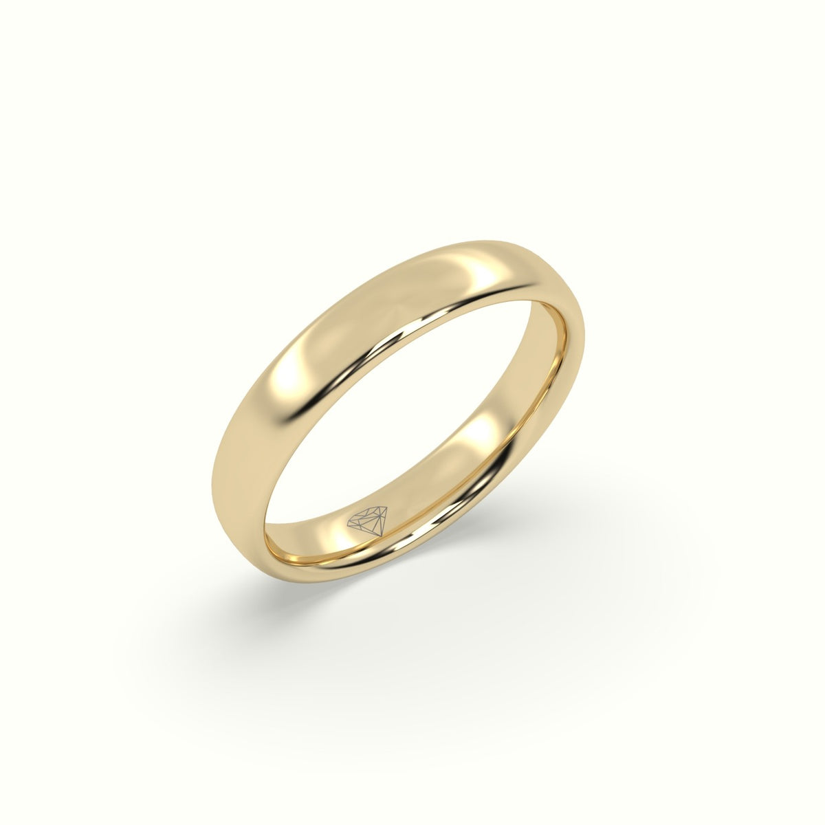 Classic Wedding Band — Yellow Gold