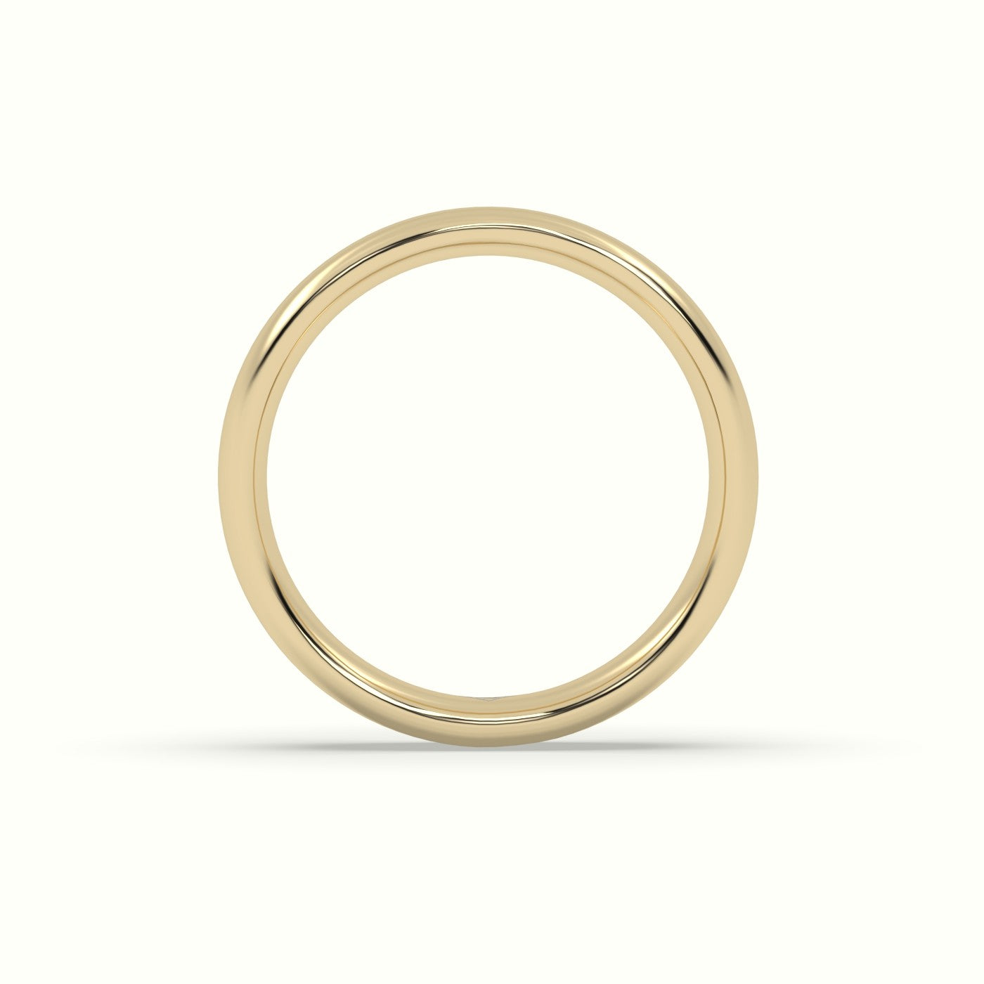 Classic Wedding Band — Yellow Gold
