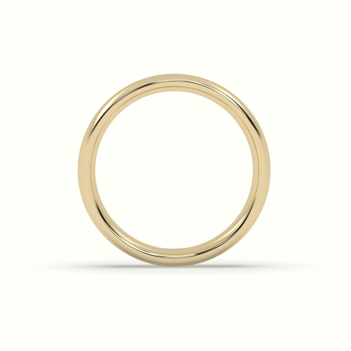 Classic Wedding Band — Yellow Gold