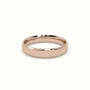 Modern Court Wedding Band — Rose Gold
