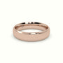 Modern Court Wedding Band — Rose Gold