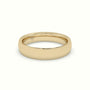 Concave Women'S Wedding Rings — Yellow Gold