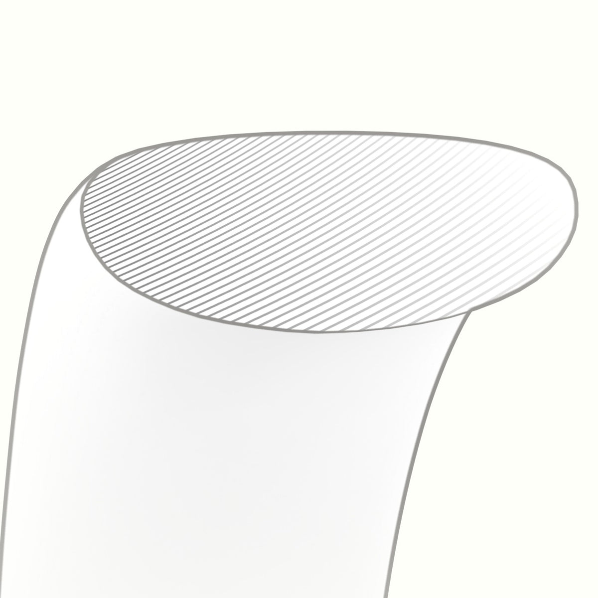 Classic Profile E Wedding Ring — Rose Gold