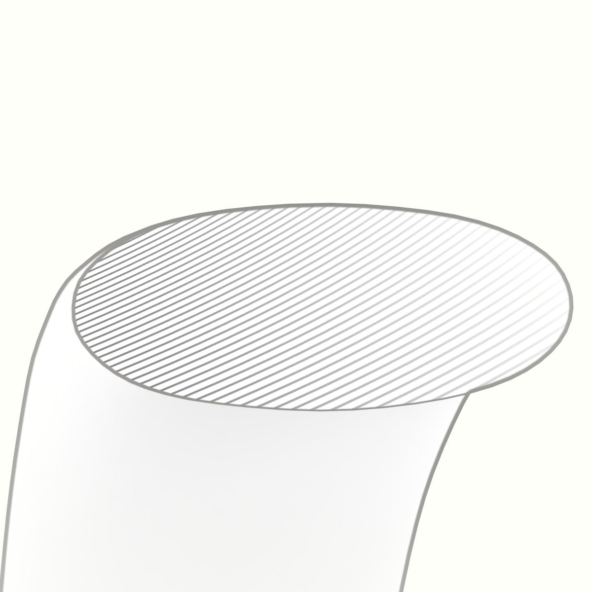Classic Wedding Band — White Gold