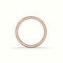 Traditional Wedding Band — Rose Gold