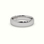 Traditional Wedding Band — White Gold