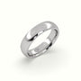 Traditional Wedding Band — White Gold