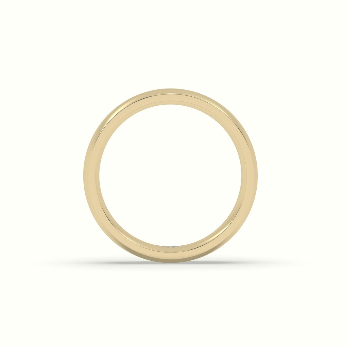 Traditional Wedding Band — Yellow Gold