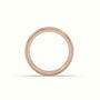 Traditional Comfort Fit Wedding Band — Rose Gold