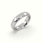 Traditional Comfort Fit Wedding Band — White Gold