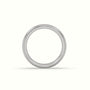 Traditional Comfort Fit Wedding Band — White Gold