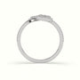 Toi & Moi Pear Shaped Illusion Setting Round Brilliant Diamonds — White Gold