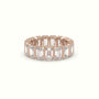Diamond Eternity Wedding Ring — Rose Gold