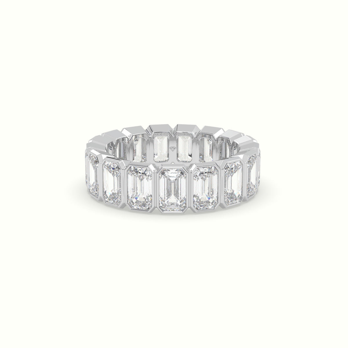 Diamond Eternity Wedding Ring — White Gold