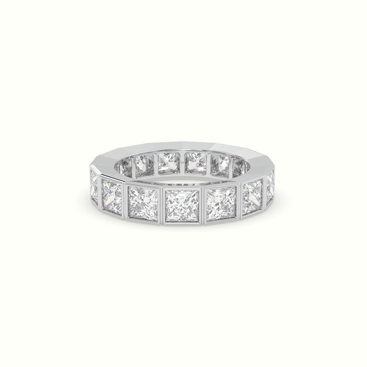Diamond Eternity Wedding Ring — White Gold