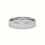Comfort Fit Classic "Her" Wedding Band — White Gold
