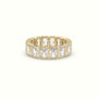 Diamond Eternity Wedding Ring — Yellow Gold