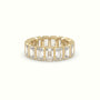 Diamond Eternity Wedding Ring — Yellow Gold