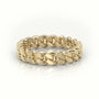 Cuban Plain Ring 5Mm — Yellow Gold