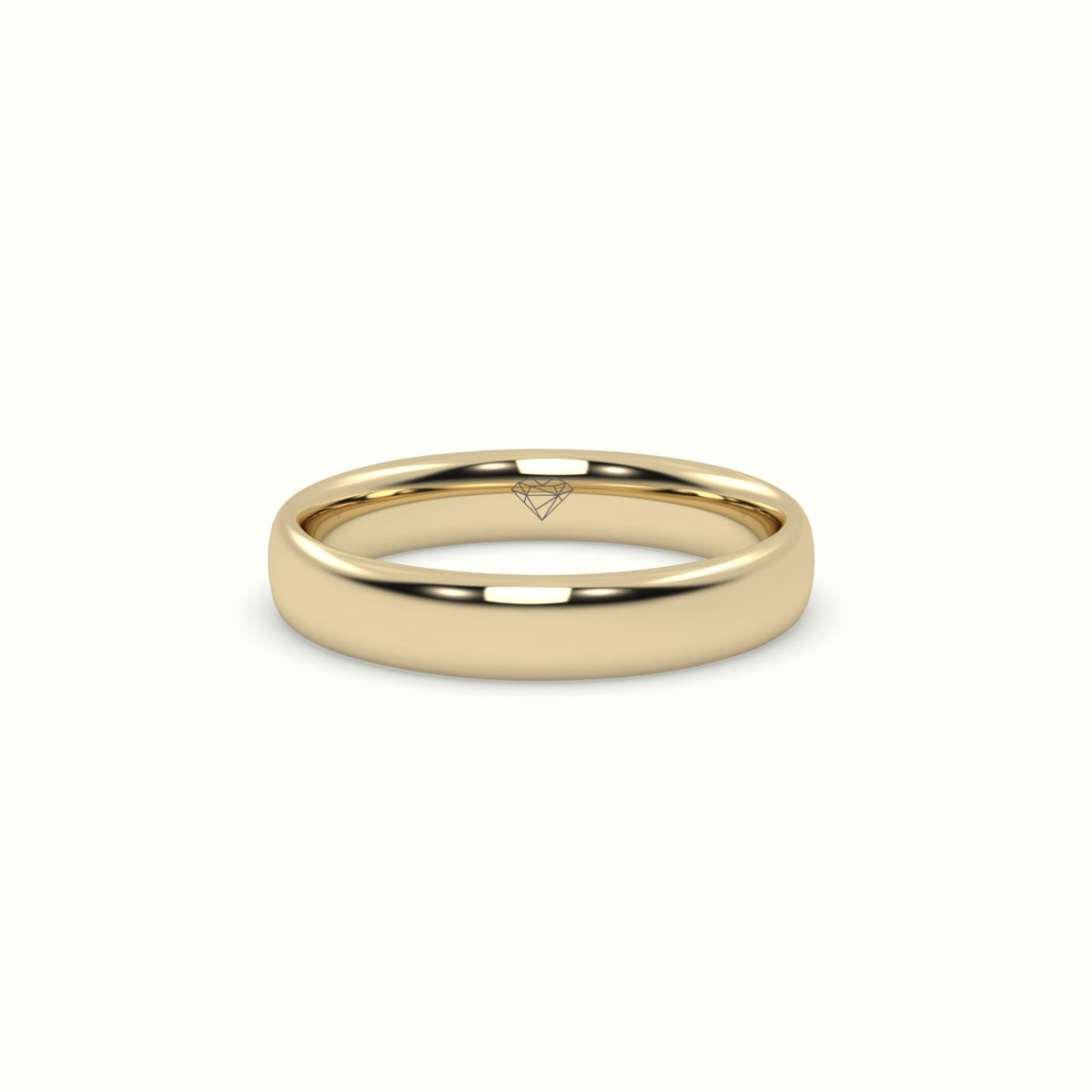 Classic Wedding Band — Yellow Gold